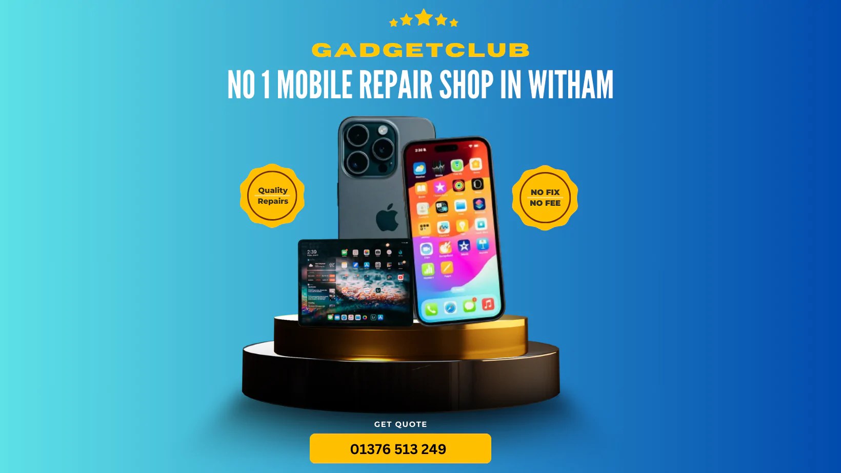 Gadget Club: No.1 Choice for Phone Repairs in Witham