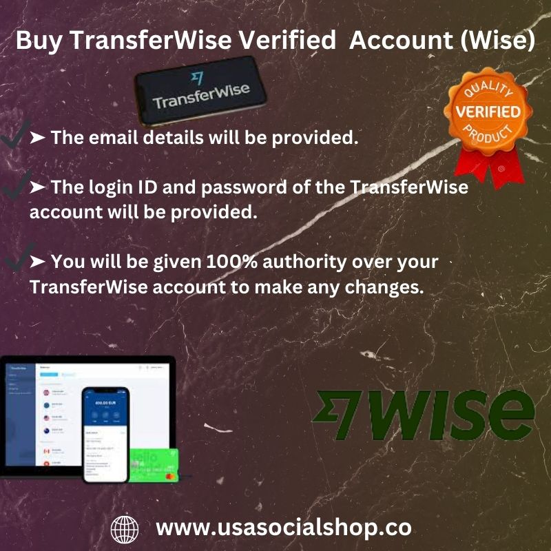 Buy Verified TransferWise Accounts -100% Best Quality Wise