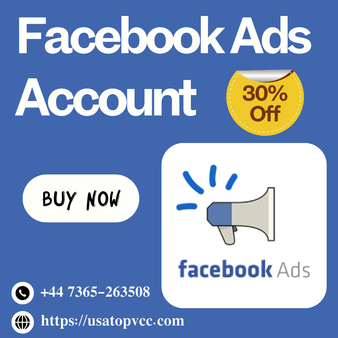 Buy Facebook Ads Accounts - 100% US,UK & CA Verified.